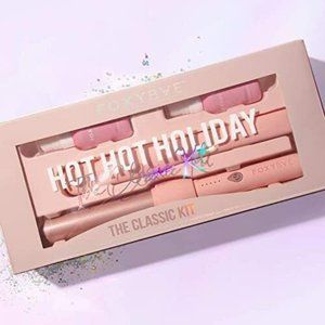 FOXYBAE Hot Hot Holiday Classic Kit | Flat Iron + Curling Wand Set | New Sealed